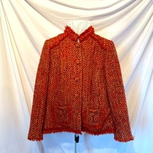 Chico’s Tweed Blazer Size 1